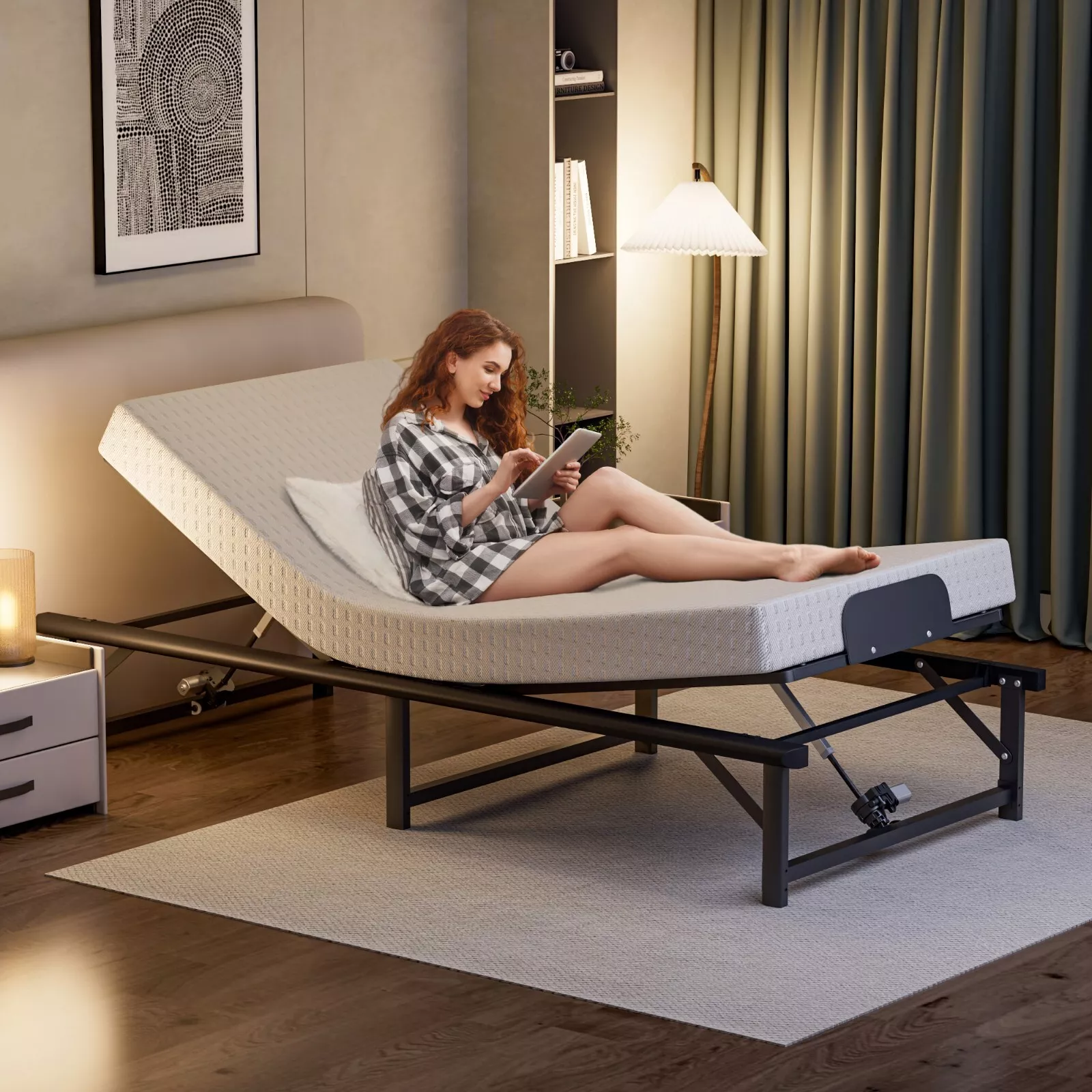 Electric Bed Frame TXL Bed Frame w/ Remote Control